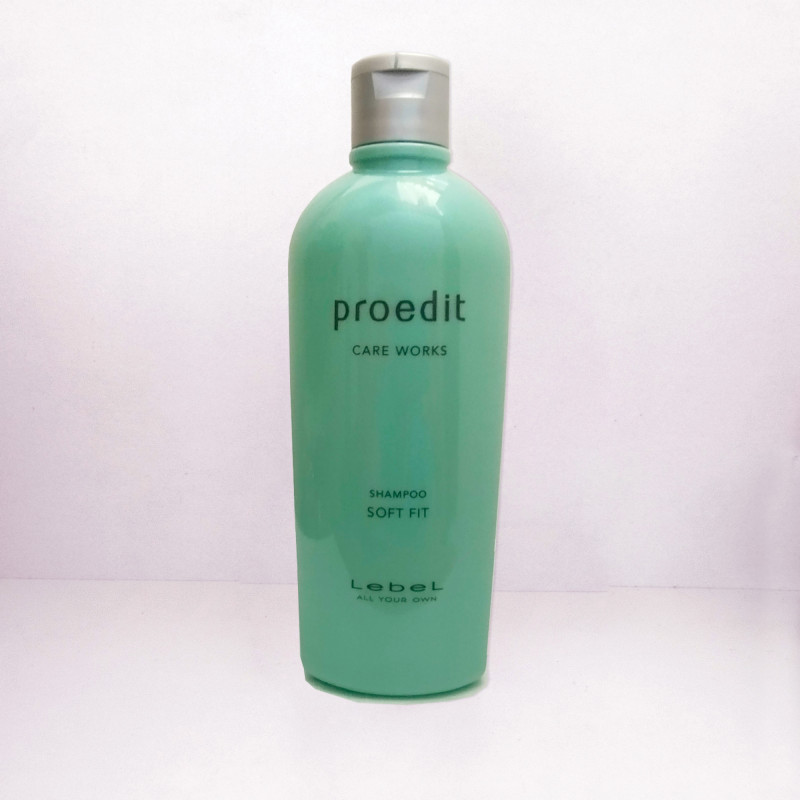 Šampūnas Lebel Proedit Soft Fit: Minkštumas ir drėkinimas visų tipų plaukams