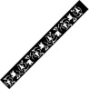 Stencil henné bracciale arabesco 3 × 26 cm