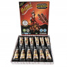 12 x Black Henna - "Coppers" Henna for Temporary Tattoo (Box of 12 Cones)