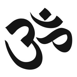 Szablon do henny Symbol Om 7 × 7 cm