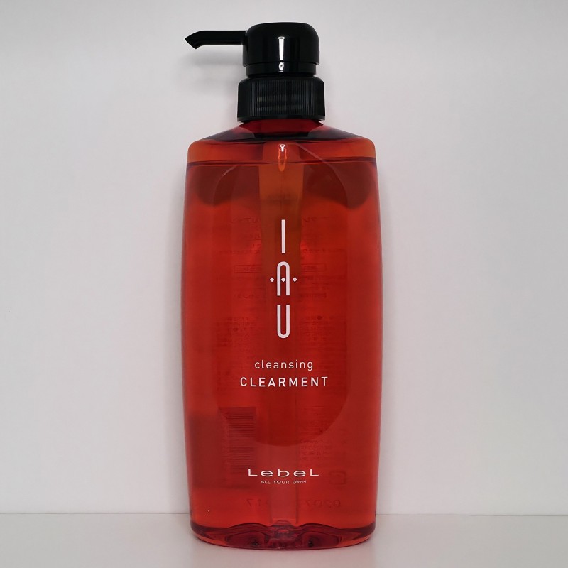 Lebel IAU Cleansing Clearment Shampoo 600 ml Flasche mit Pumpe