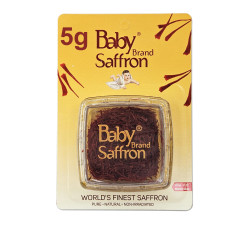 Kashmiri Premium Saffron, 5 Gram Pack, Baby Brand