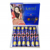 12 x хна Kaveri Premium – натуральна коричнева хна для мехенді (коробка з 12 великими конусами)