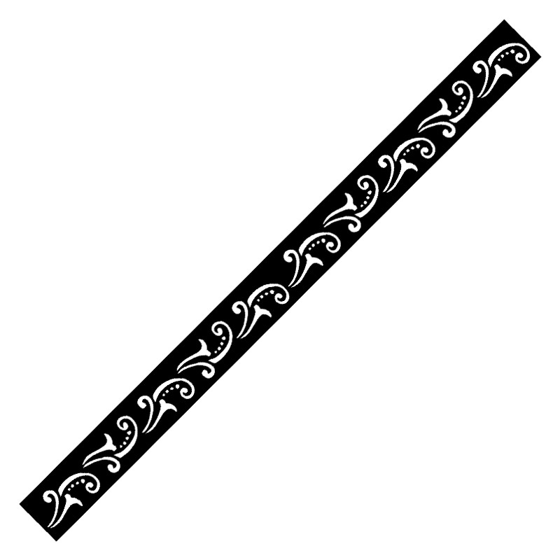 Hennas trafarets Liliju vīteņaugu aproce 2 × 26 cm