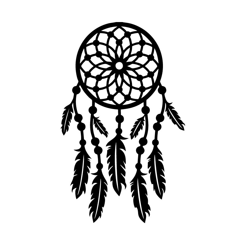 Hennas trafarets „Sapņu ķērājs” 10 × 15 cm