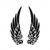 Angel Wings Henna Stencil 10 × 15 cm