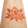 Nazia henna voor tattoos: terracotta tint op de huid