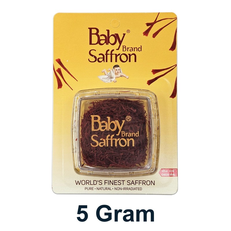 Förpackning med Baby Brand-saffran 5 g
